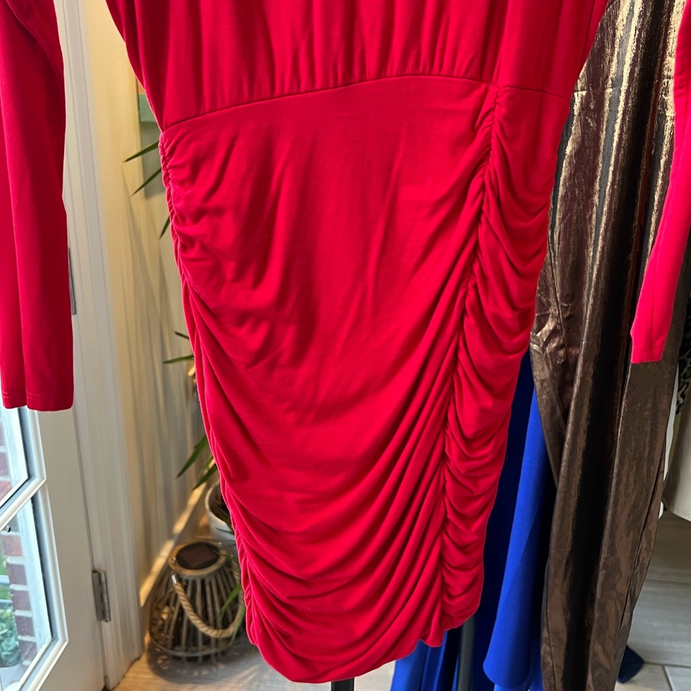 JLUXLABEL RED MINI DRESS- Small - Picture 7 of 17